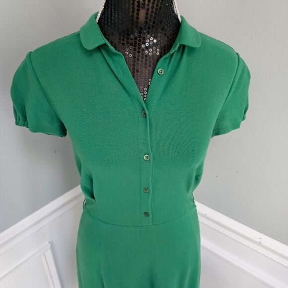 Piazza Sempione emerald green fit and flare size medium - Picture 5 of 16